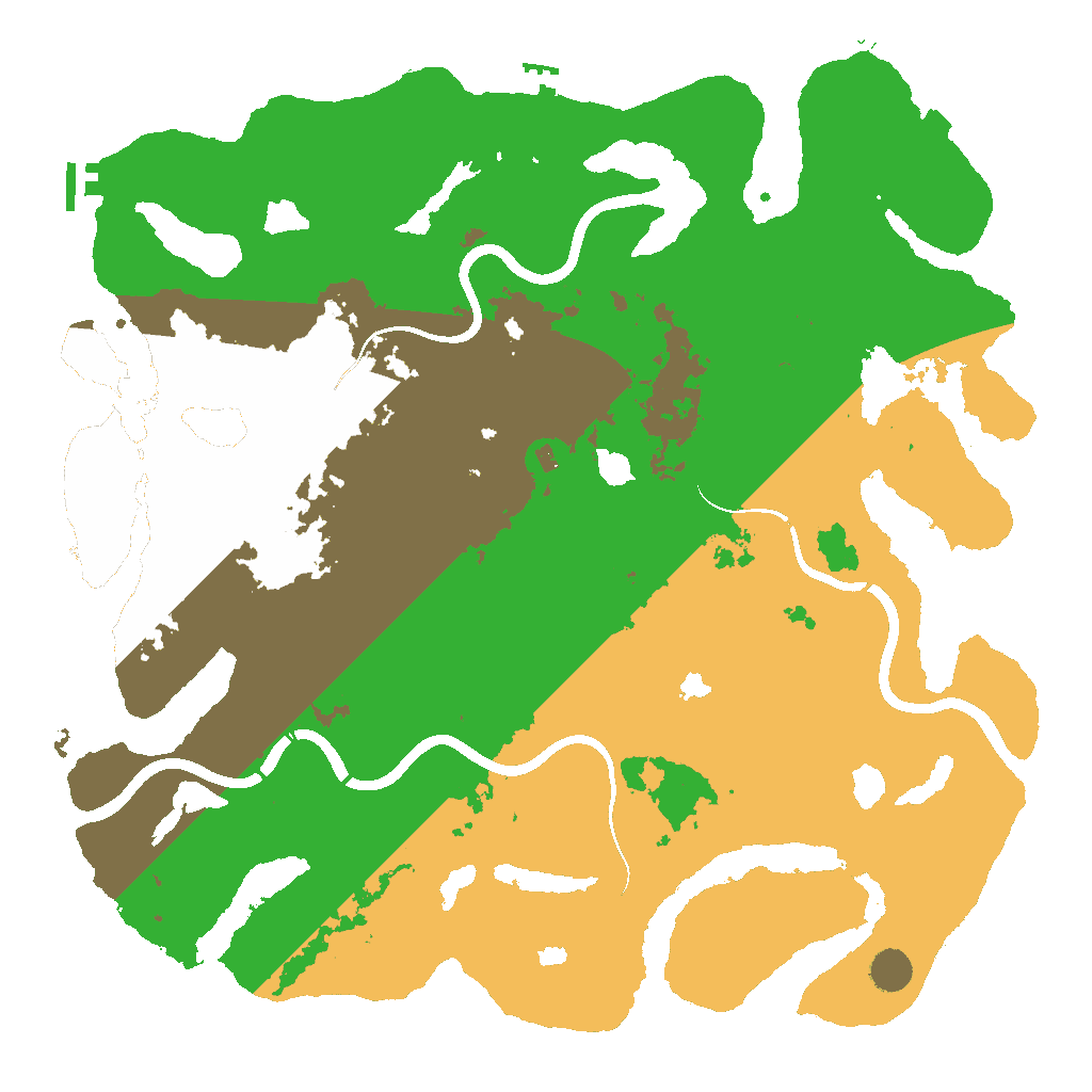 Biome Rust Map: Custom Map
