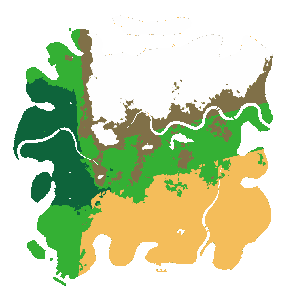Biome Rust Map: Custom Map