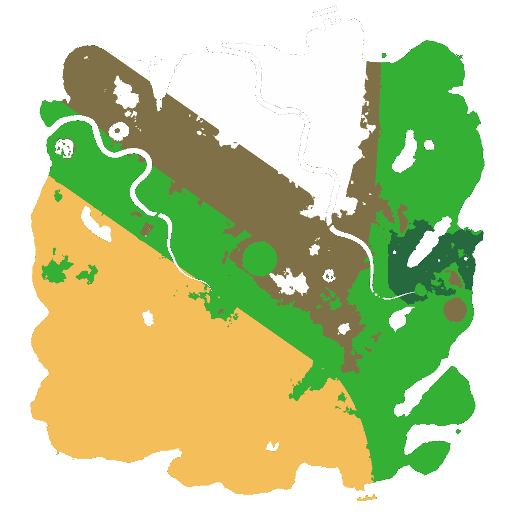 Biome Rust Map: Custom Map