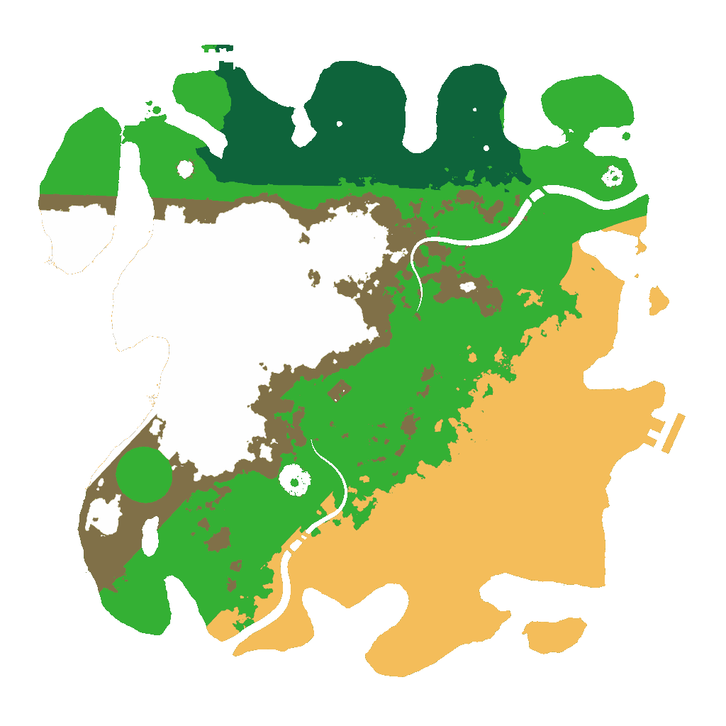 Biome Rust Map: Custom Map