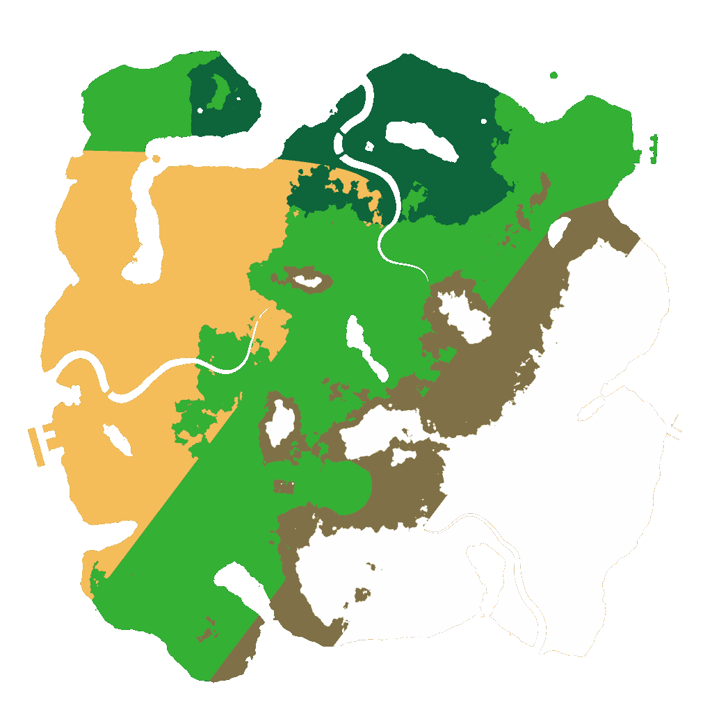 Biome Rust Map: Custom Map