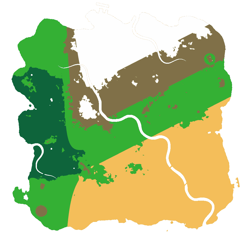 Biome Rust Map: Custom Map