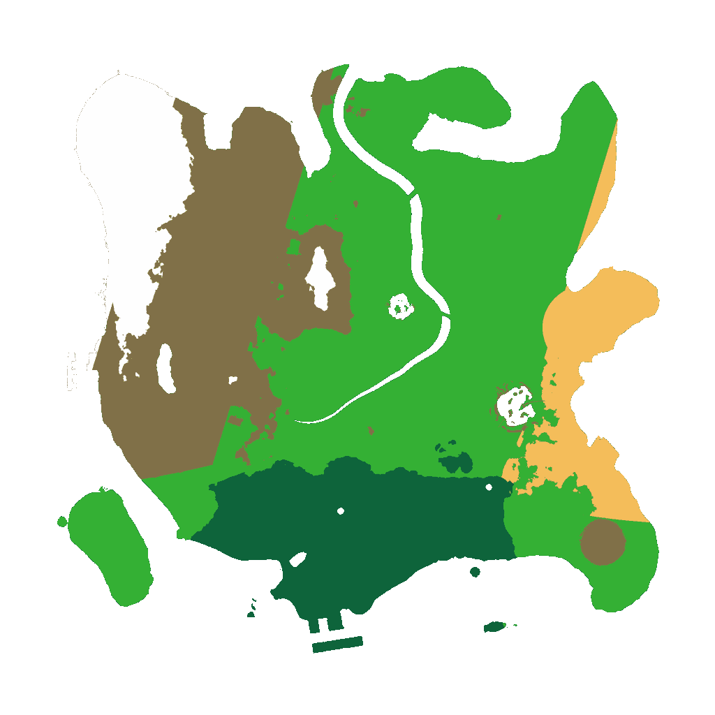 Biome Rust Map: Custom Map