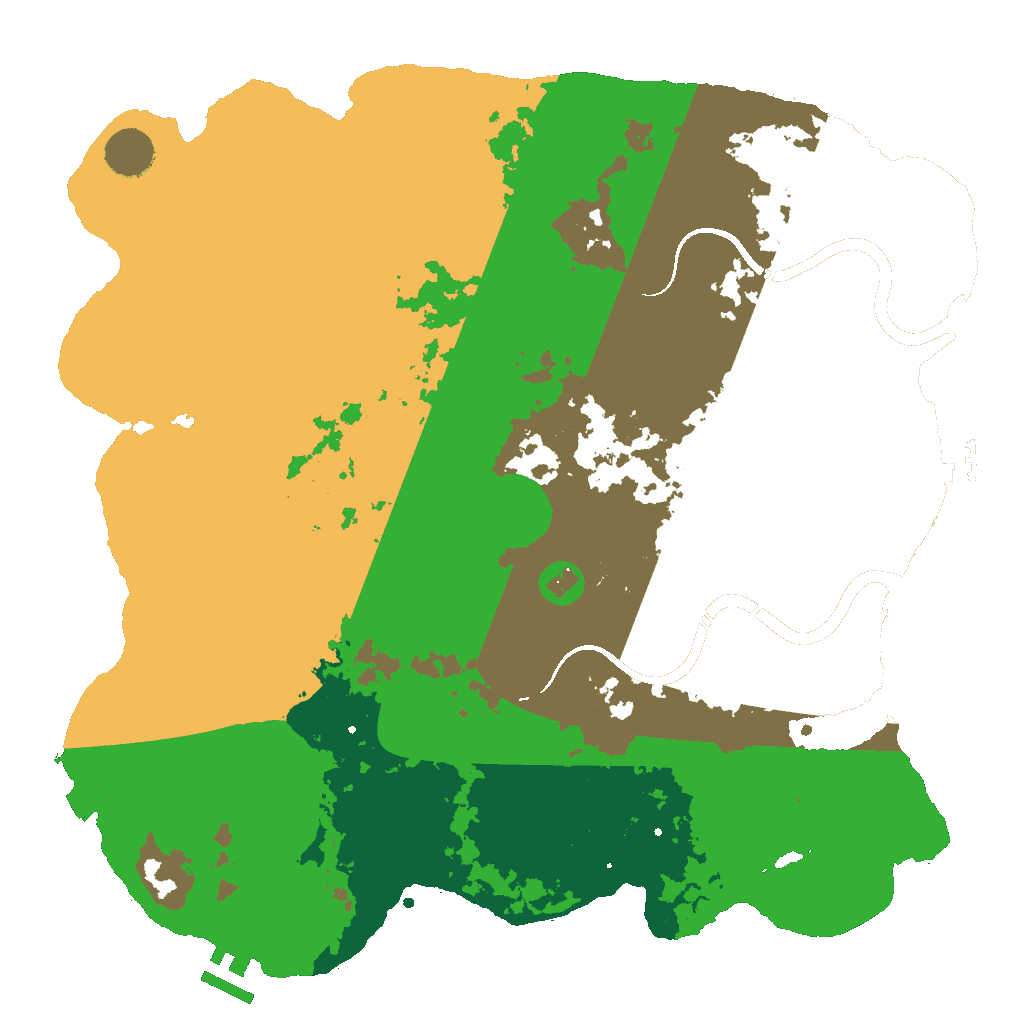 Biome Rust Map: Custom Map