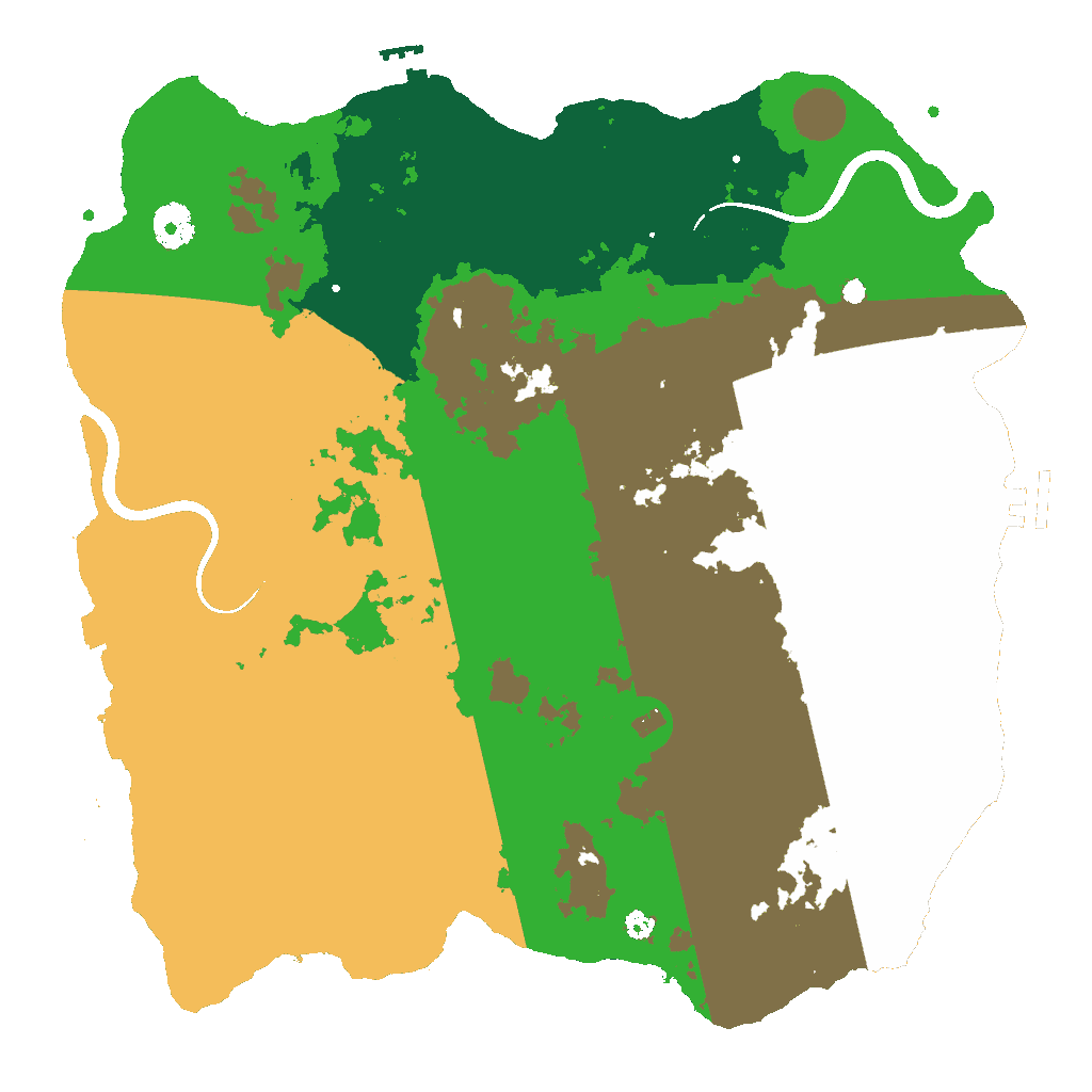 Biome Rust Map: Custom Map