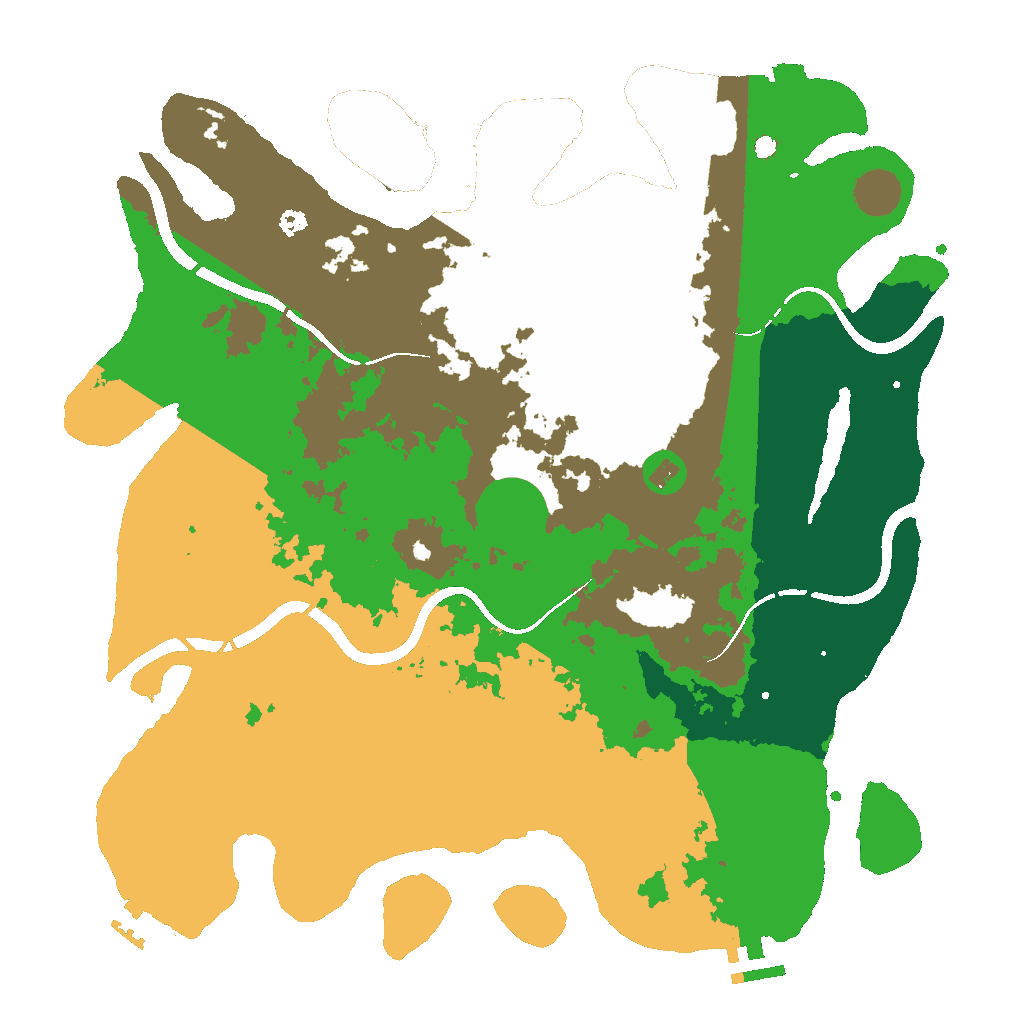 Biome Rust Map: Custom Map
