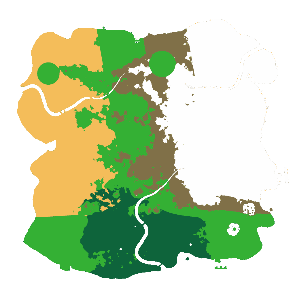 Biome Rust Map: Custom Map