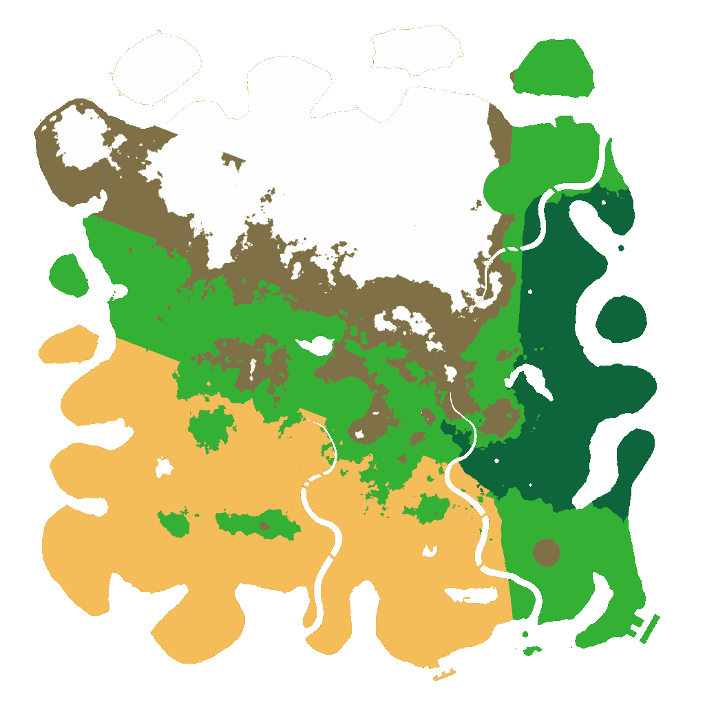 Biome Rust Map: Custom Map