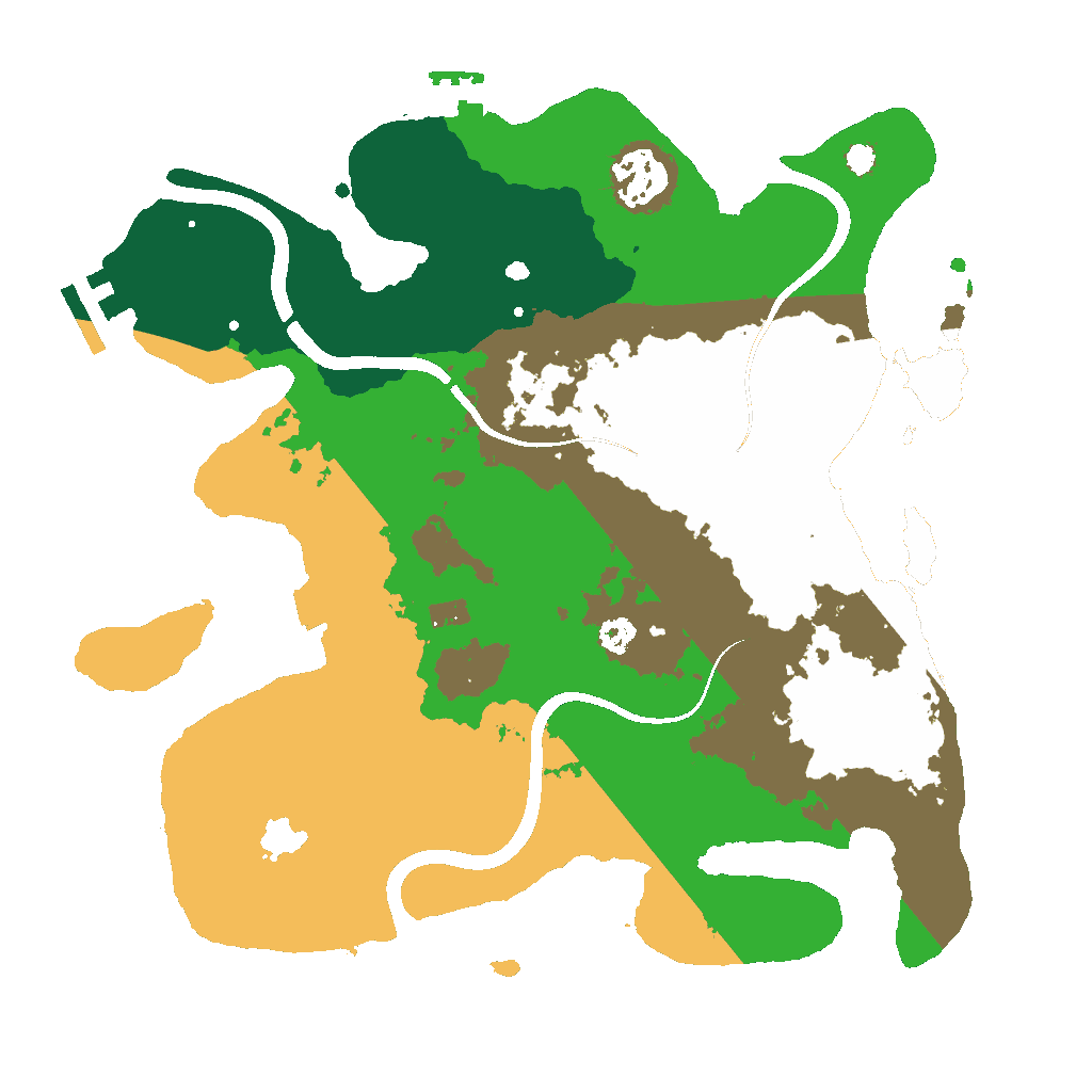 Biome Rust Map: Custom Map