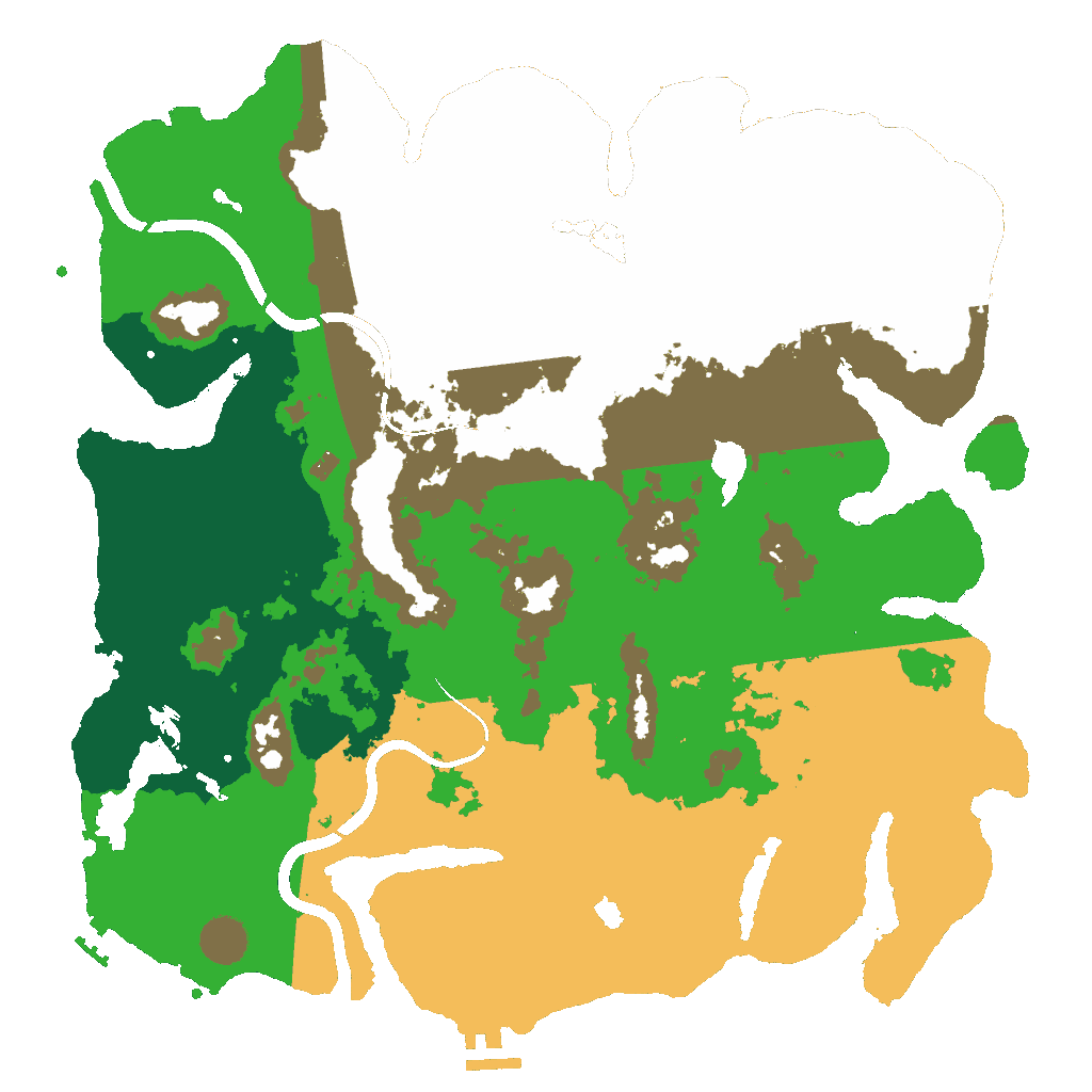 Biome Rust Map: Custom Map