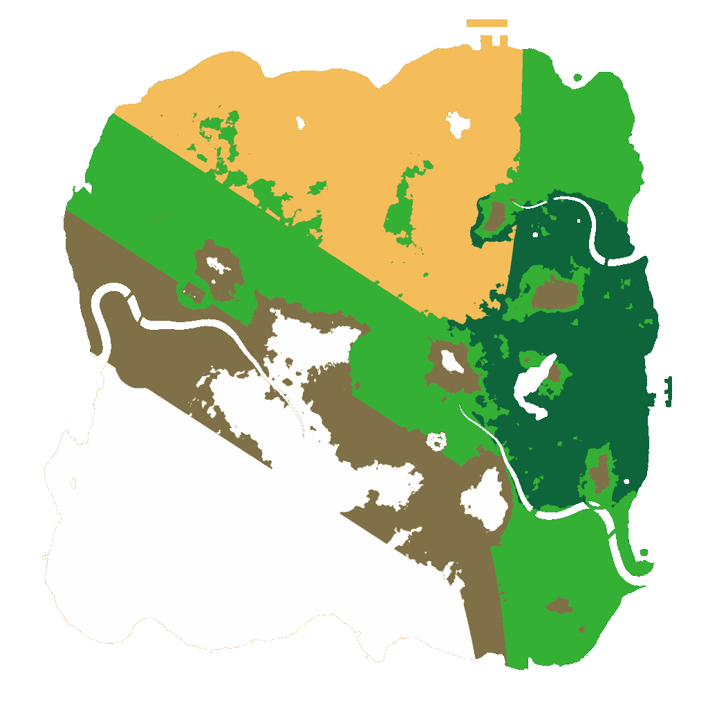 Biome Rust Map: Custom Map