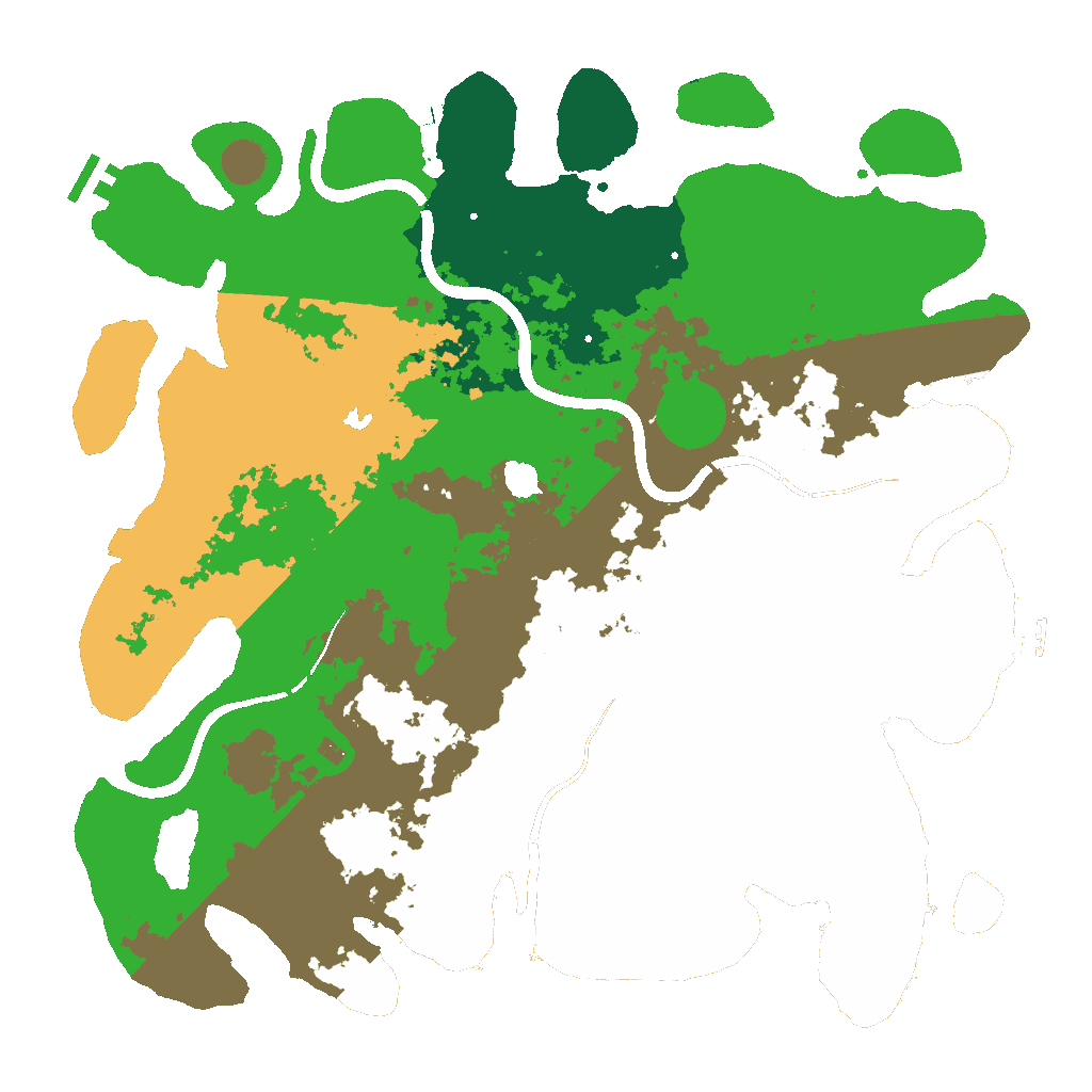 Biome Rust Map: Custom Map