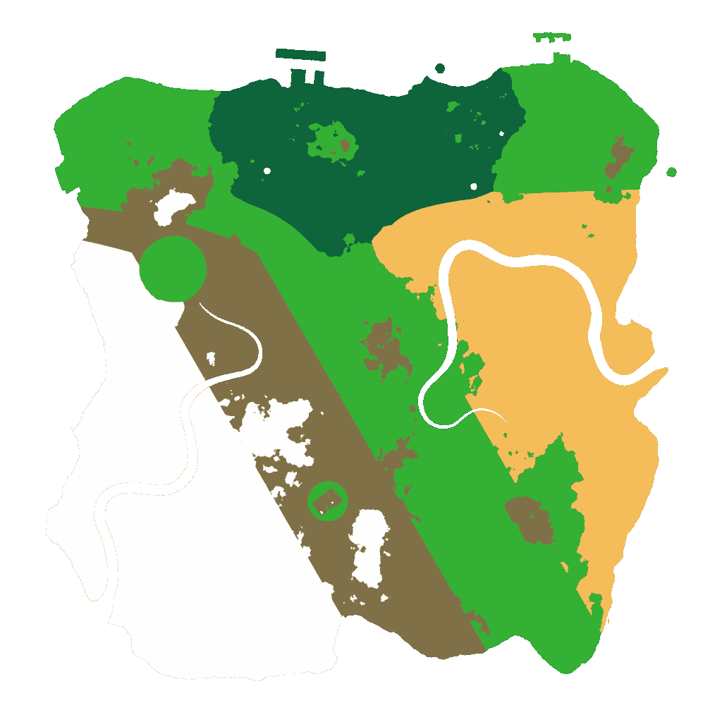 Biome Rust Map: Custom Map