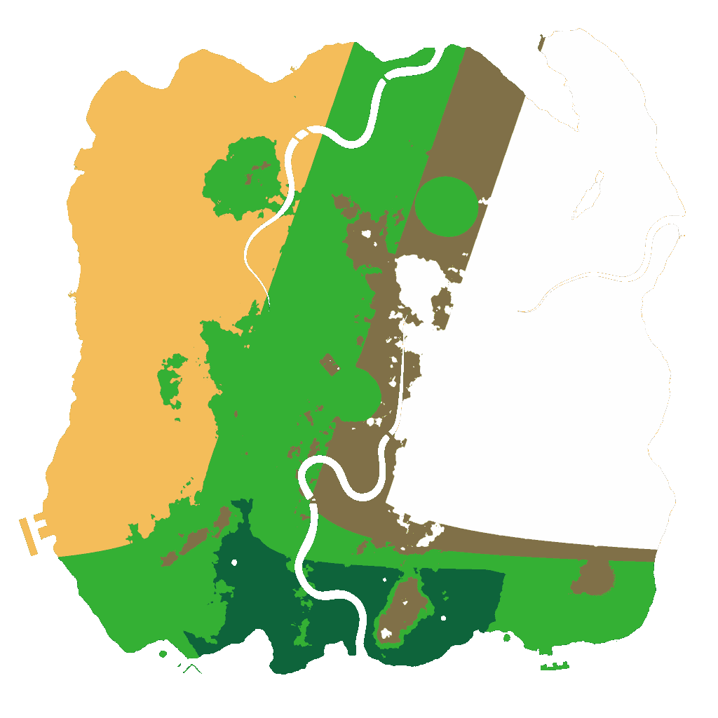 Biome Rust Map: Custom Map