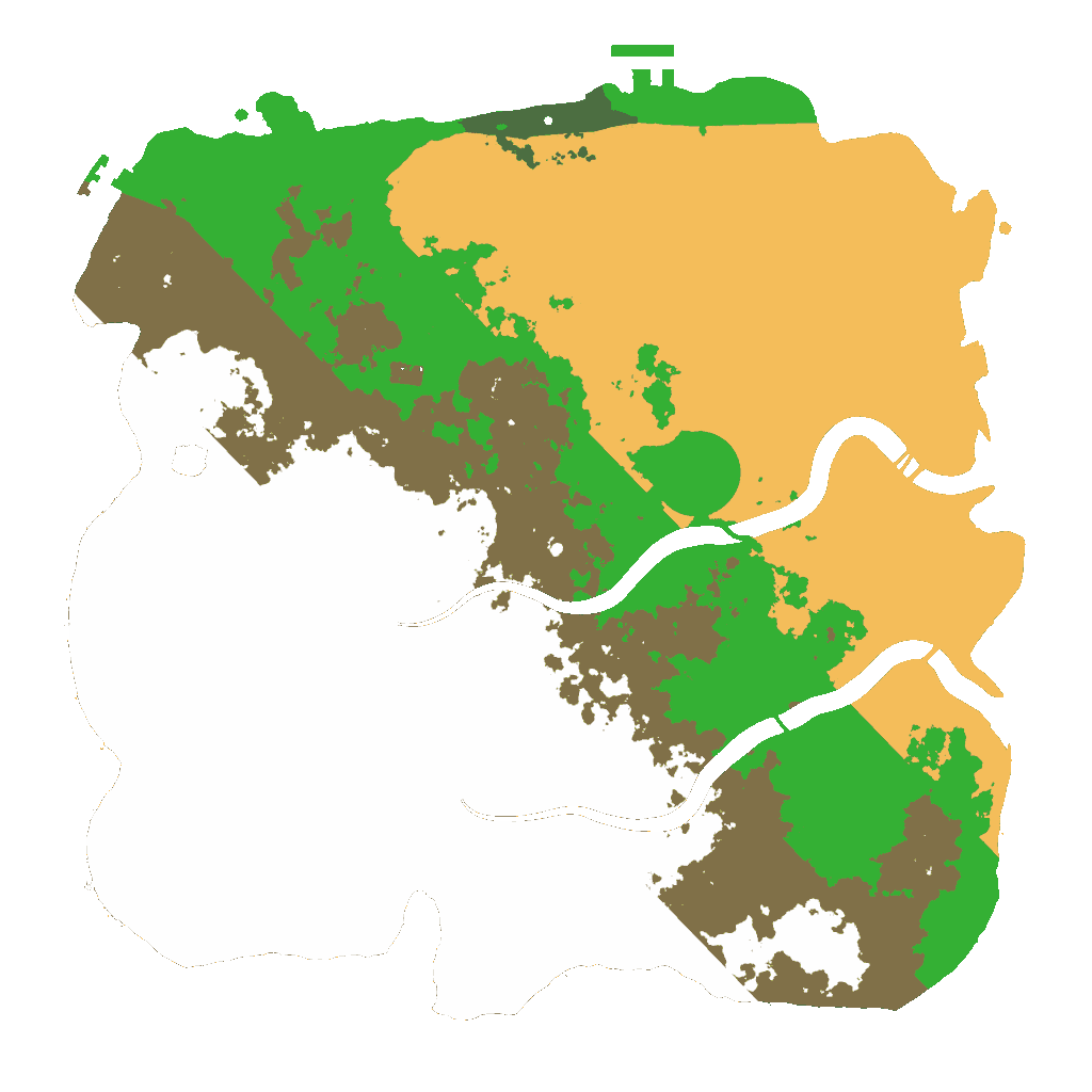 Biome Rust Map: Custom Map