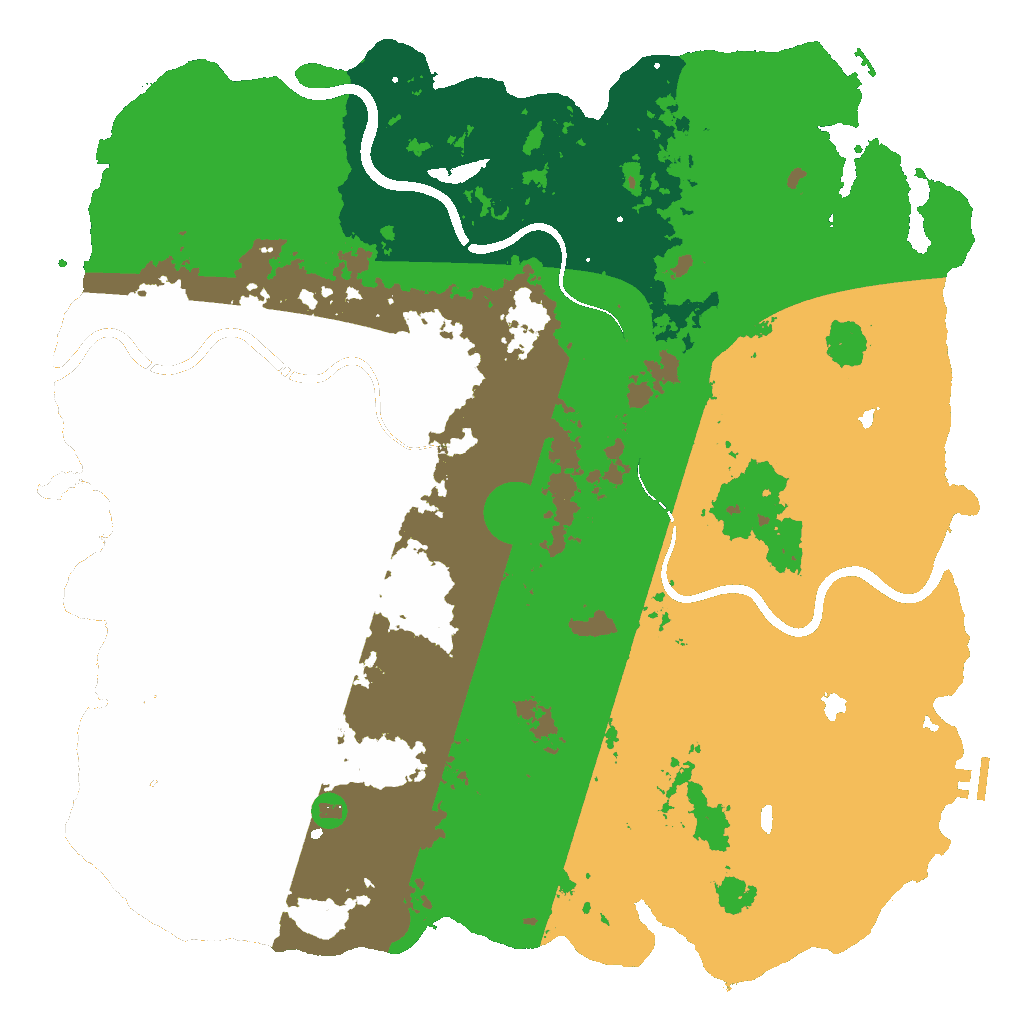Biome Rust Map: Custom Map