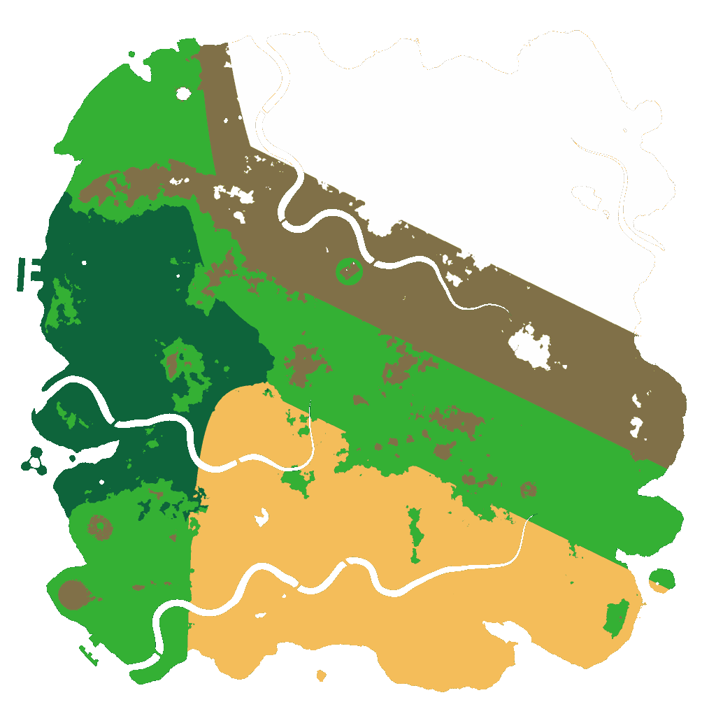 Biome Rust Map: Custom Map