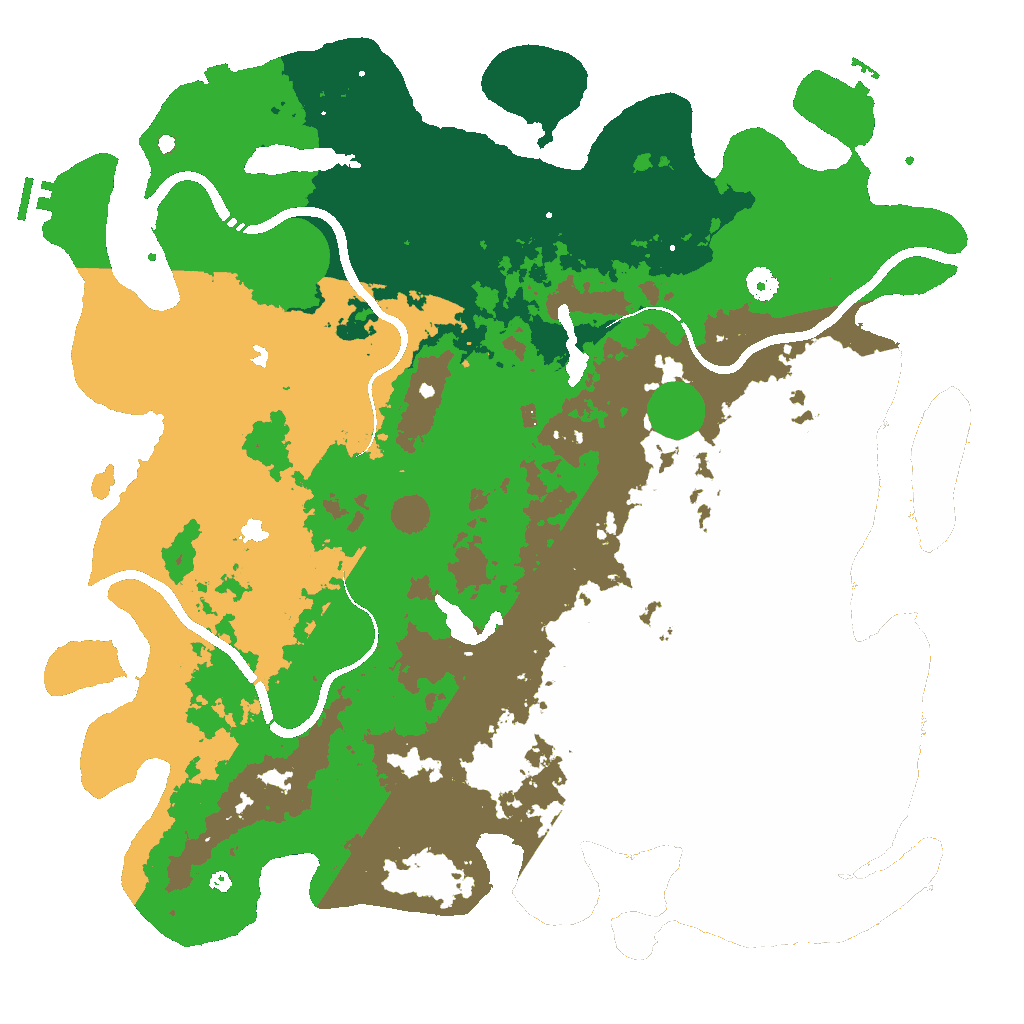 Biome Rust Map: Custom Map