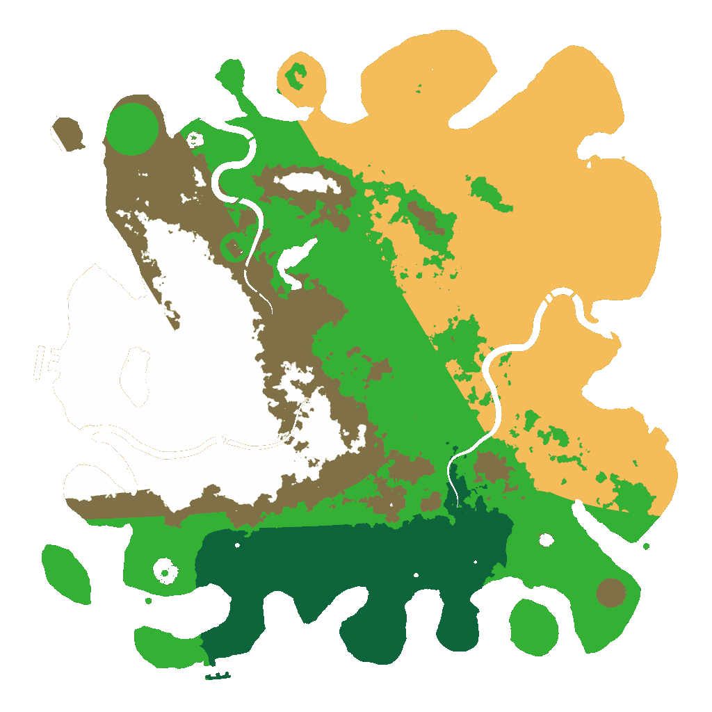 Biome Rust Map: Custom Map