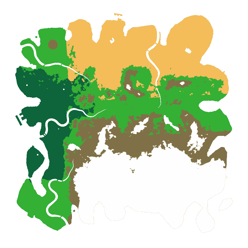 Biome Rust Map: Custom Map