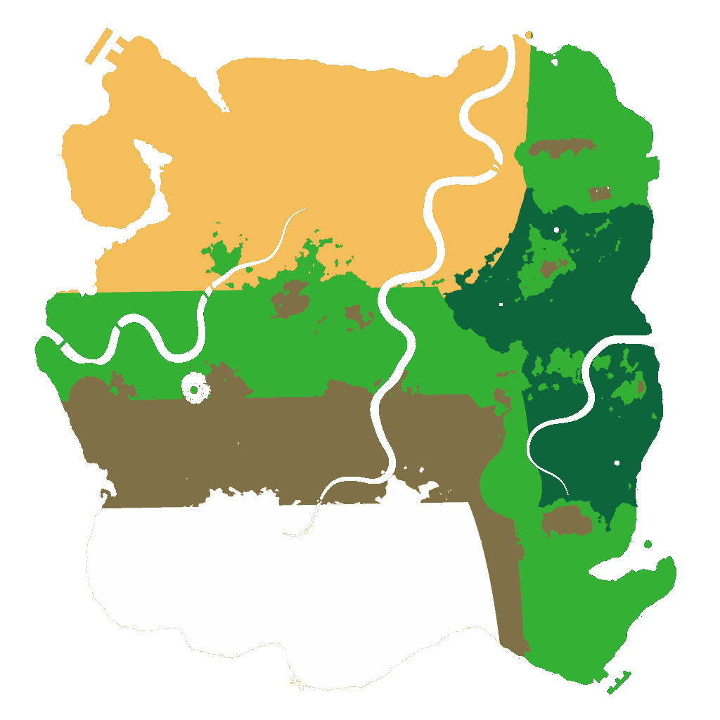 Biome Rust Map: Custom Map