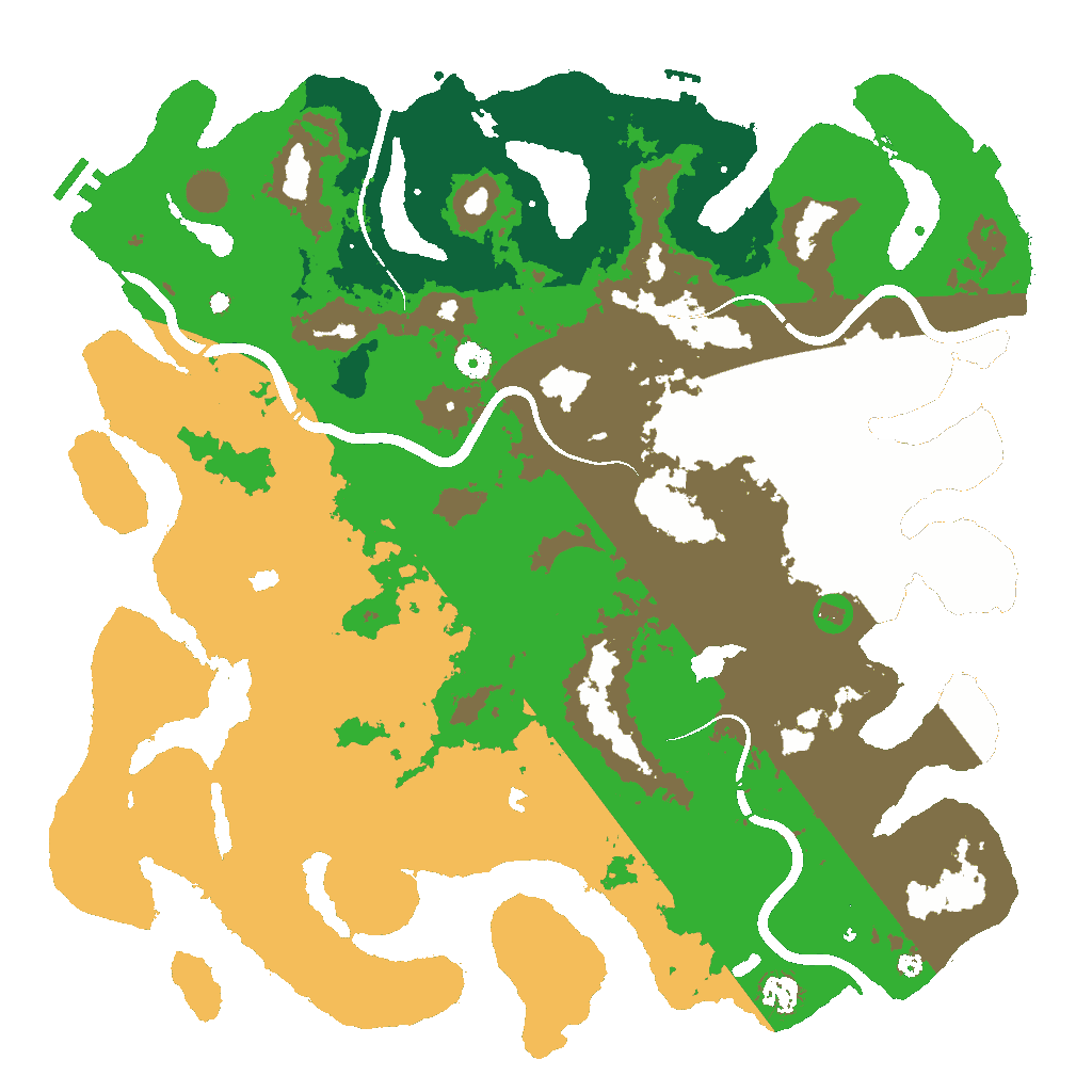 Biome Rust Map: Custom Map