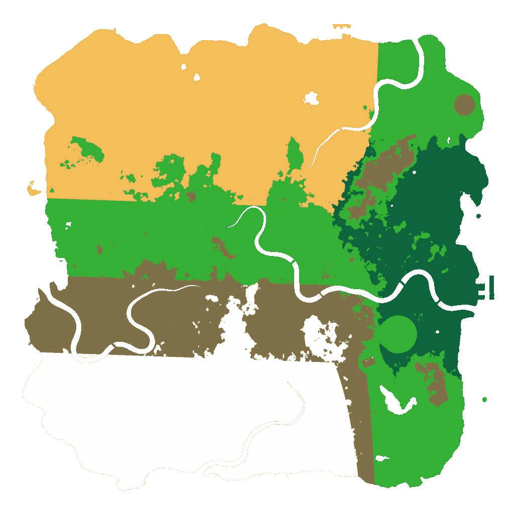 Biome Rust Map: Custom Map