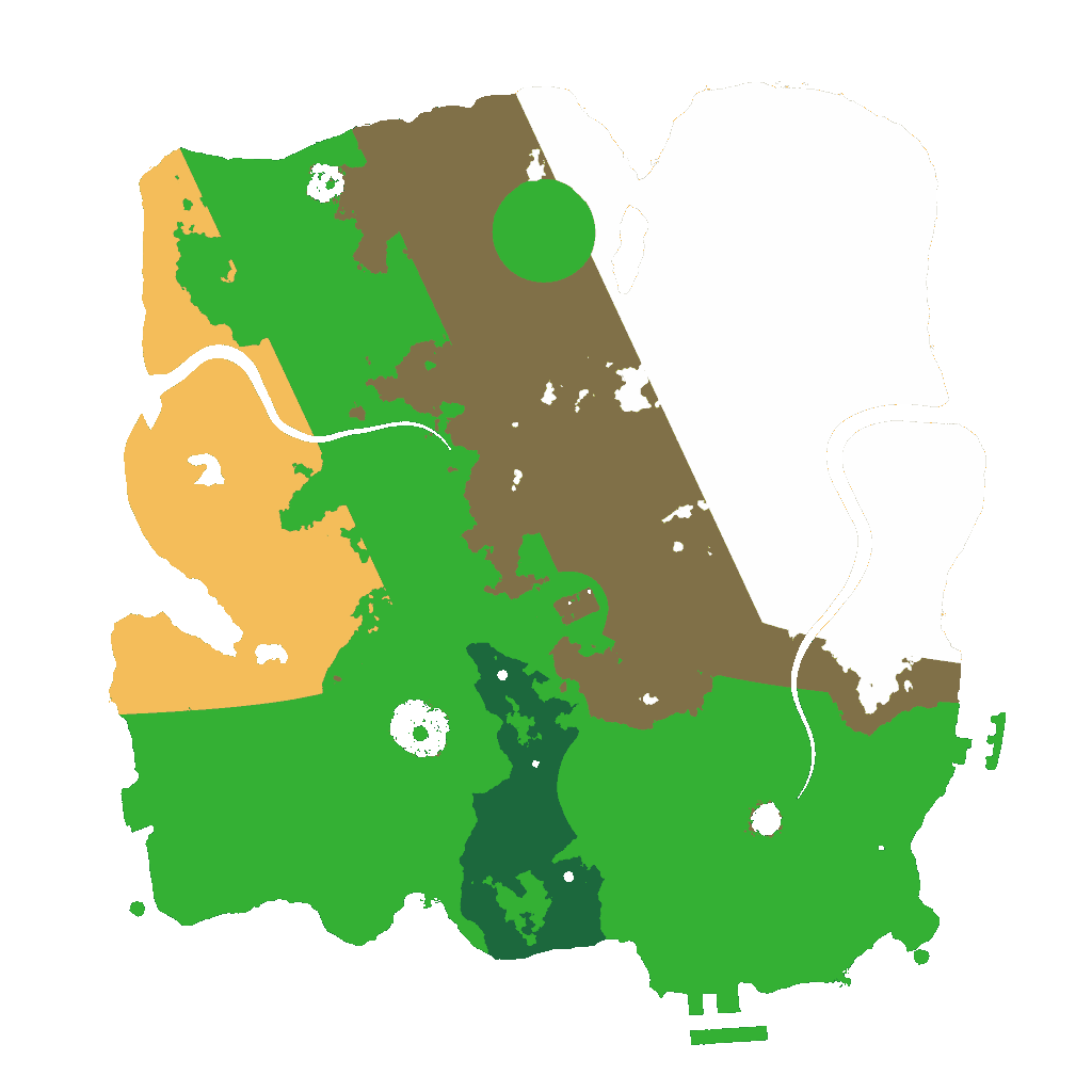 Biome Rust Map: Custom Map