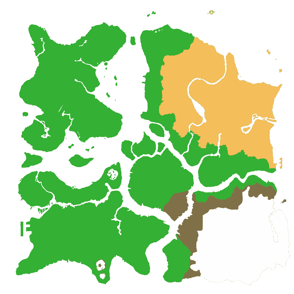 Biome Rust Map: Custom Map