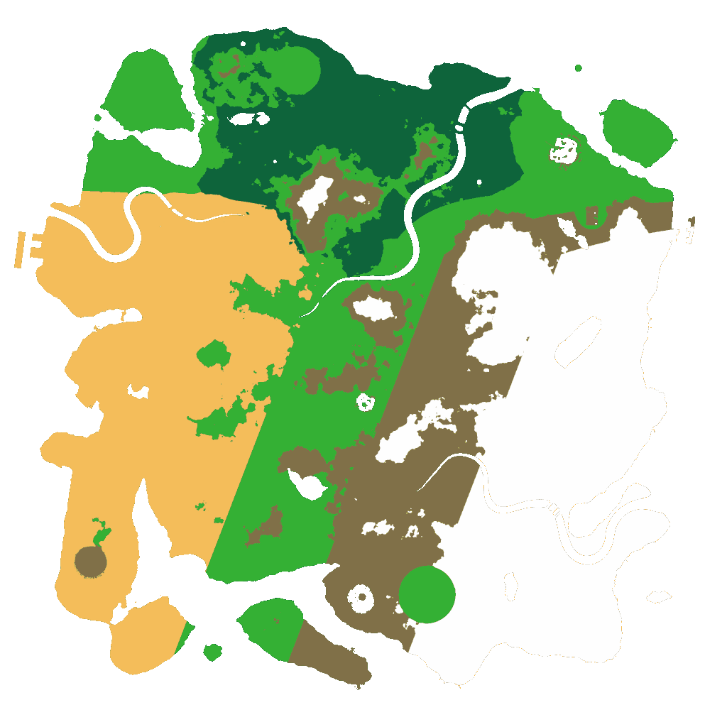 Biome Rust Map: Custom Map