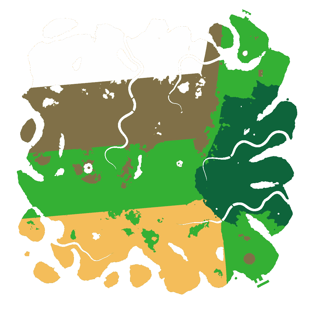 Biome Rust Map: Custom Map