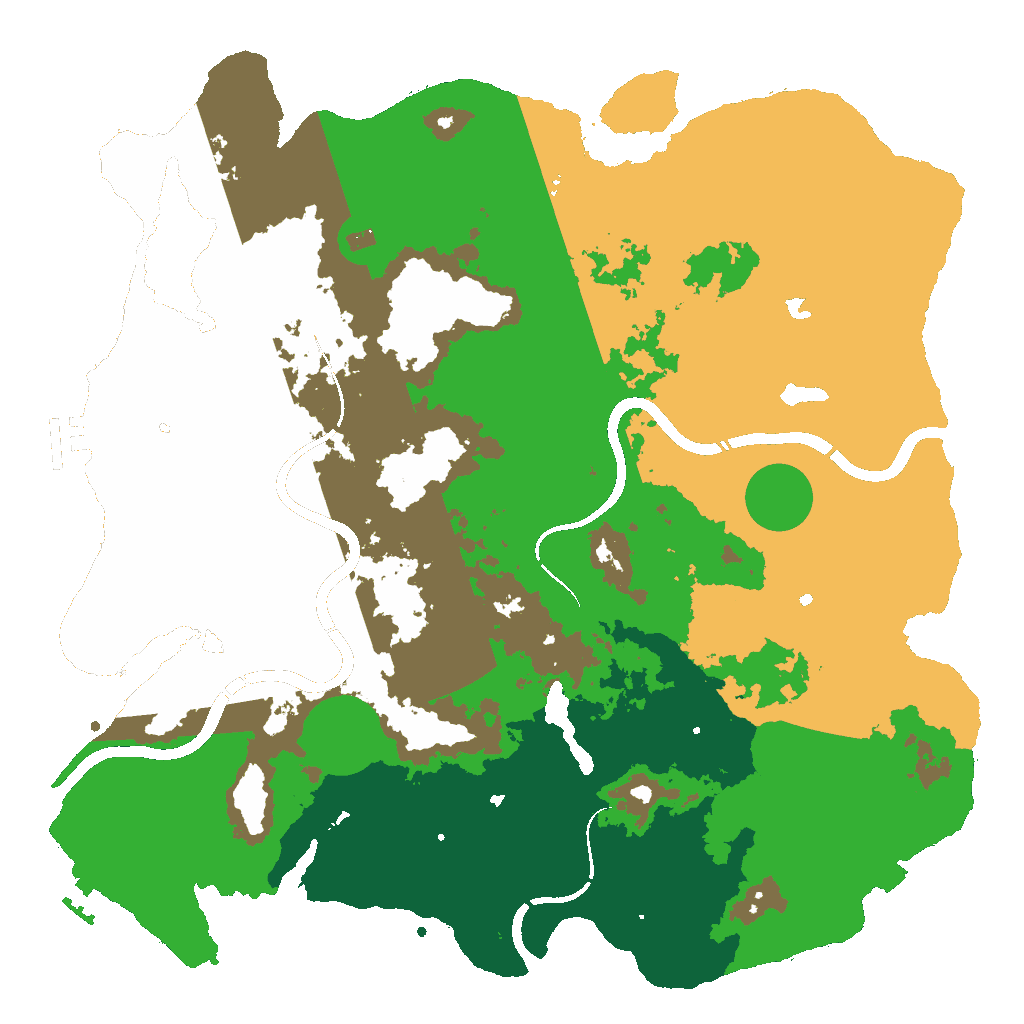 Biome Rust Map: Custom Map