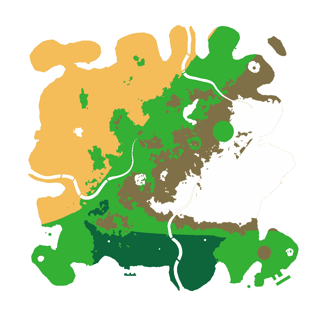 Biome Rust Map: Custom Map