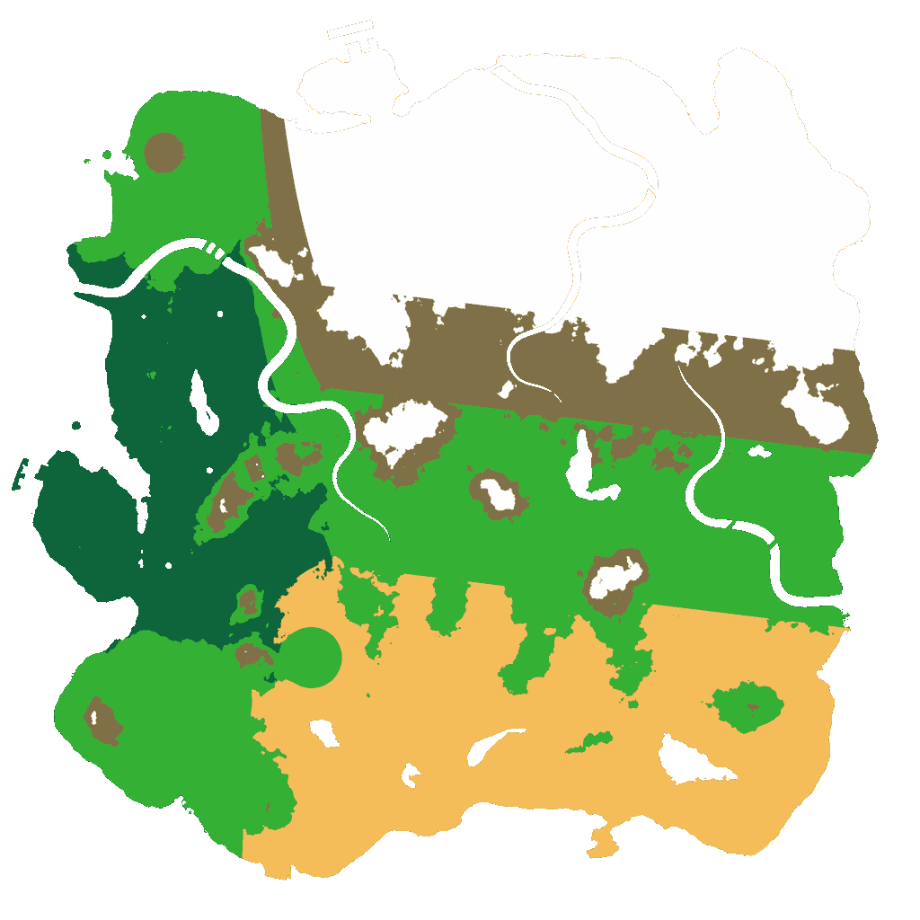 Biome Rust Map: Custom Map