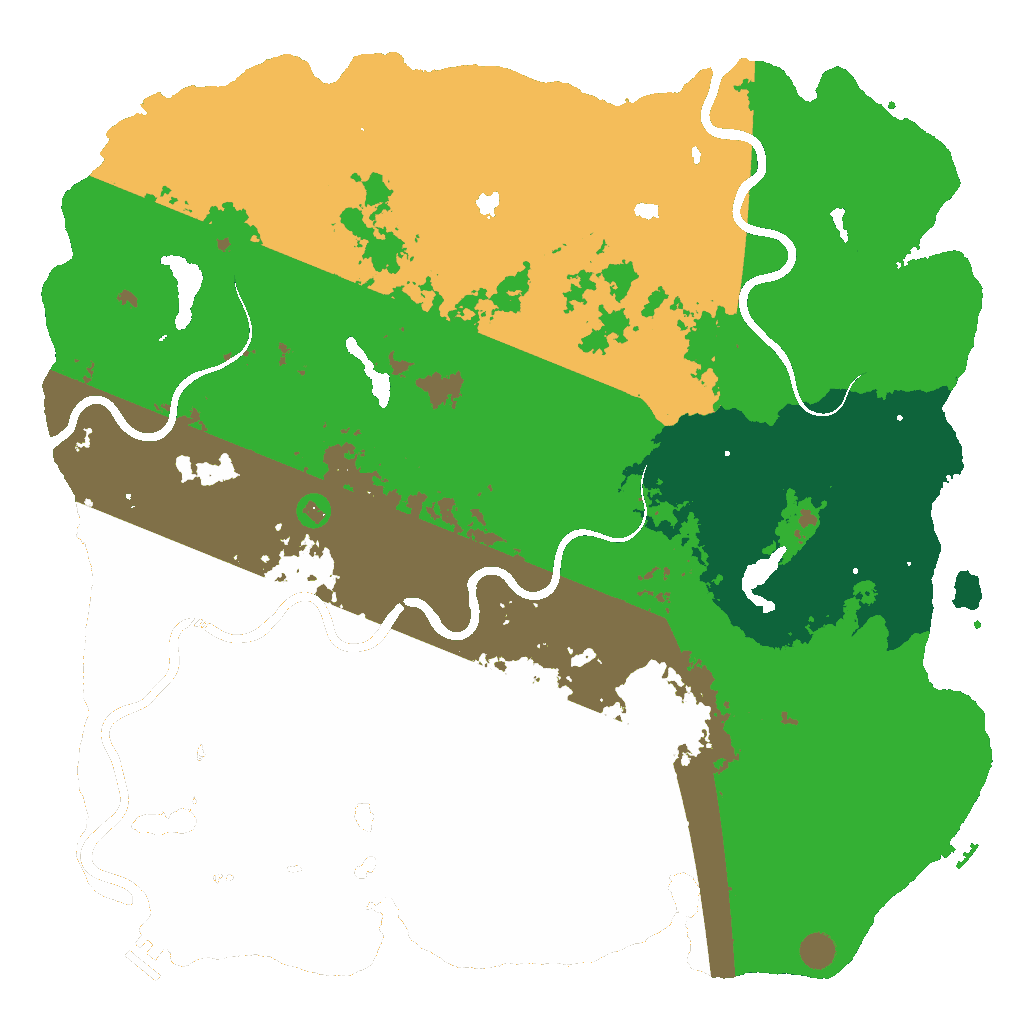 Biome Rust Map: Custom Map
