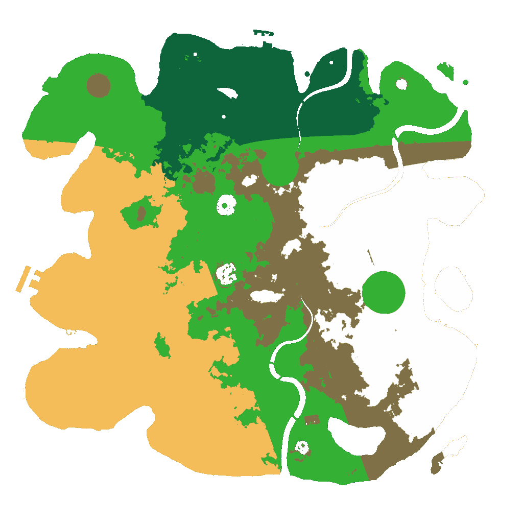 Biome Rust Map: Custom Map