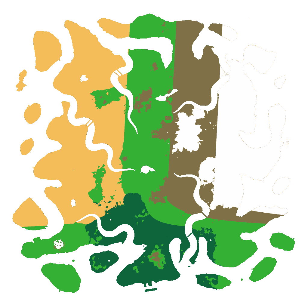 Biome Rust Map: Custom Map