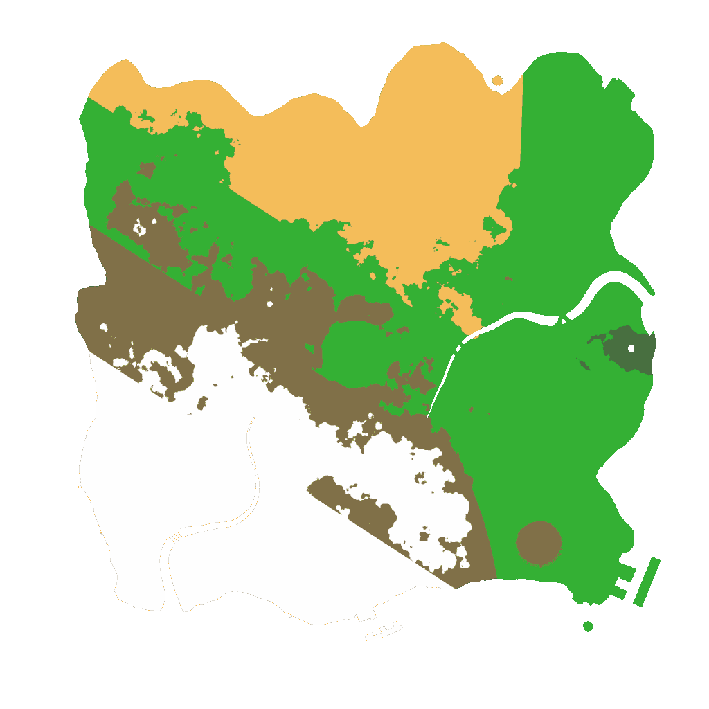 Biome Rust Map: Custom Map