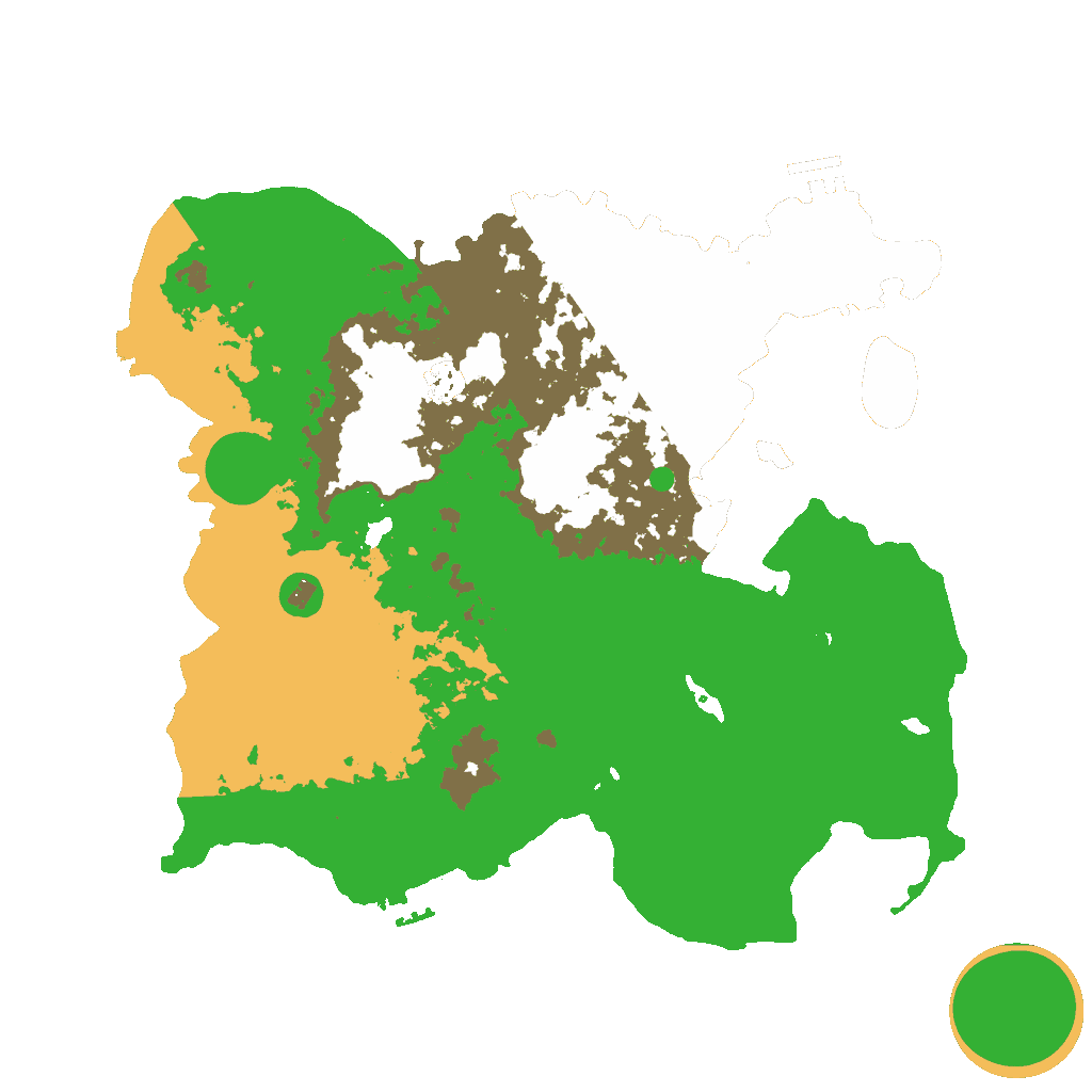 Biome Rust Map: Custom Map