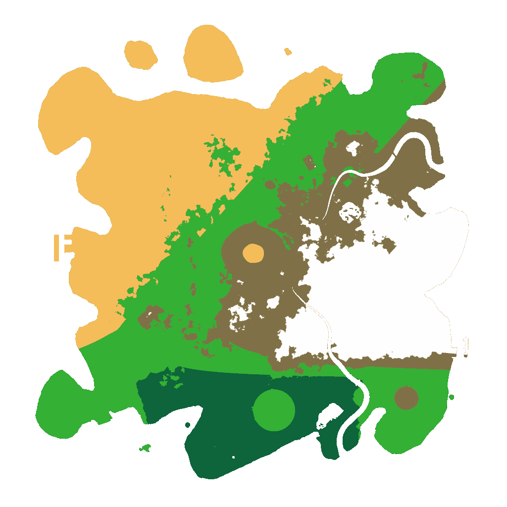 Biome Rust Map: Custom Map