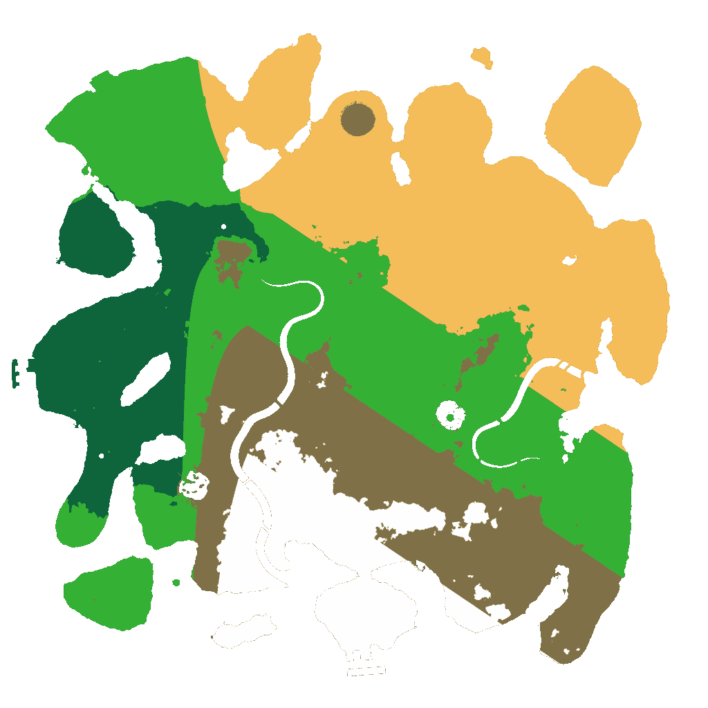 Biome Rust Map: Custom Map