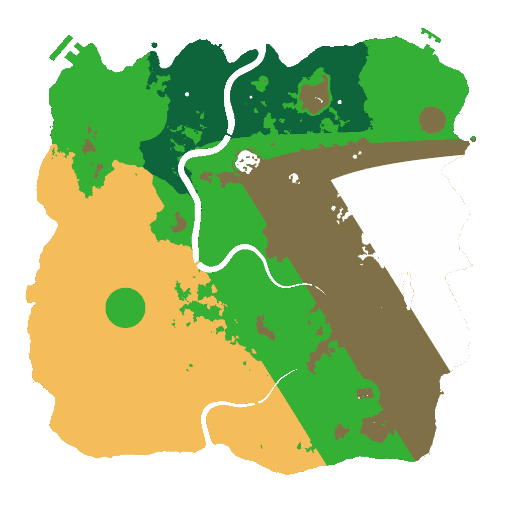 Biome Rust Map: Custom Map