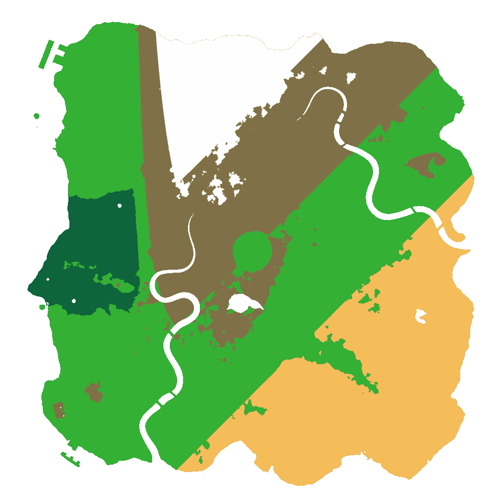 Biome Rust Map: Custom Map