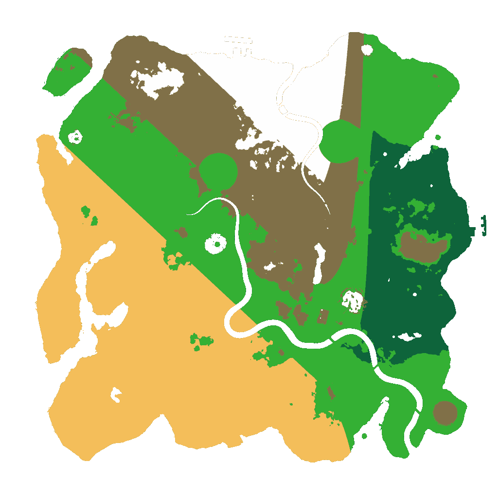Biome Rust Map: Custom Map