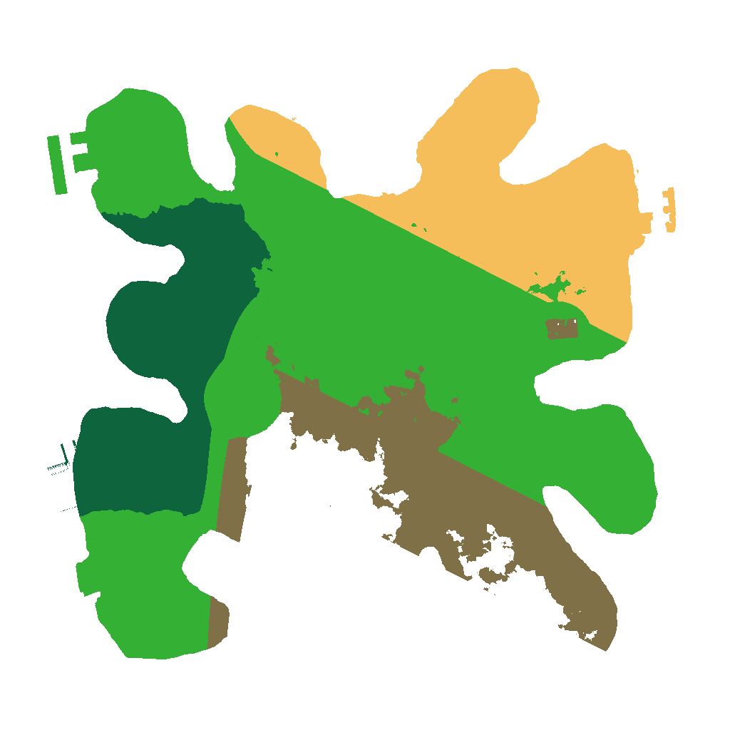 Biome Rust Map: Custom Map