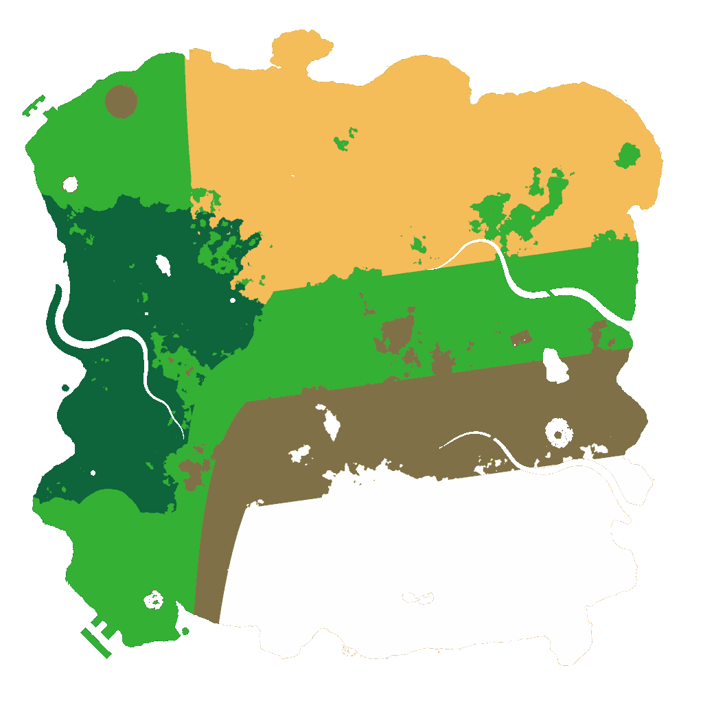 Biome Rust Map: Custom Map
