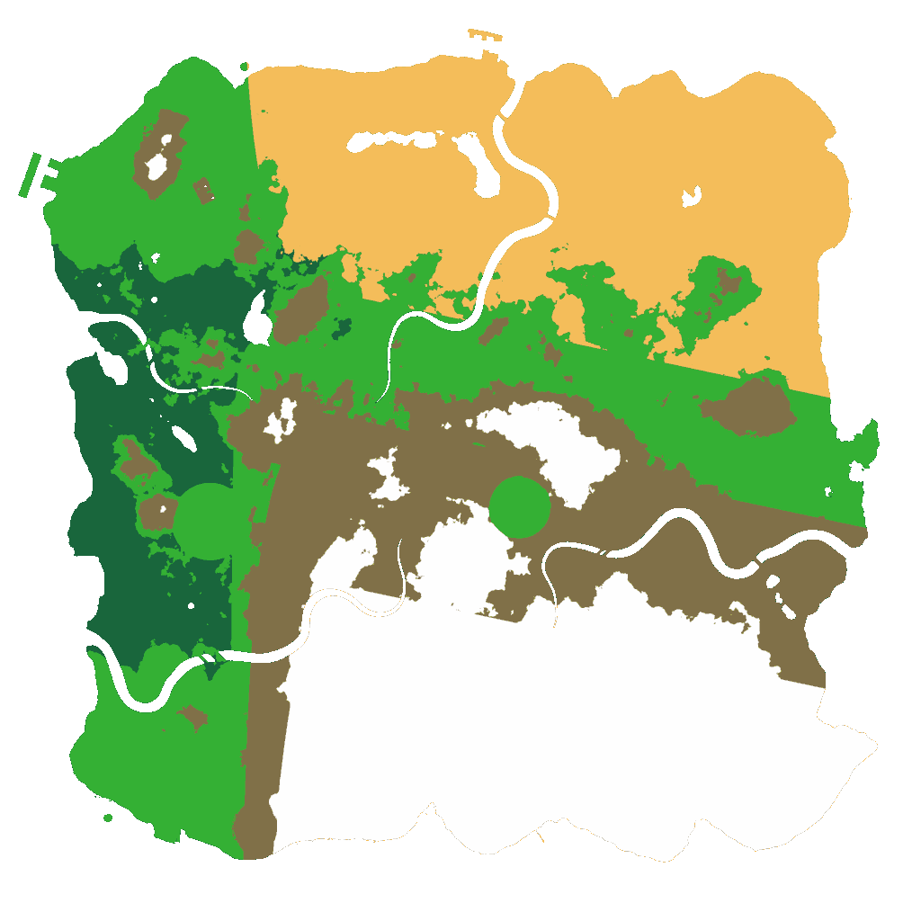 Biome Rust Map: Custom Map