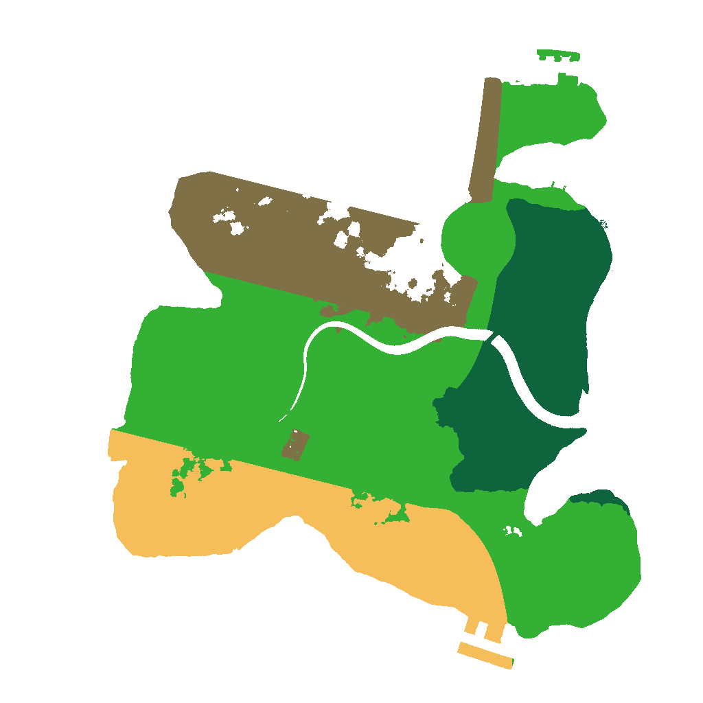 Biome Rust Map: Custom Map