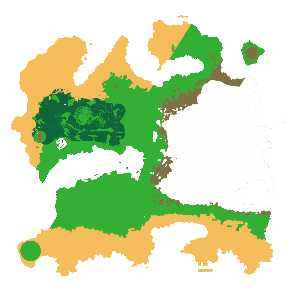 Biome Rust Map: Custom Map