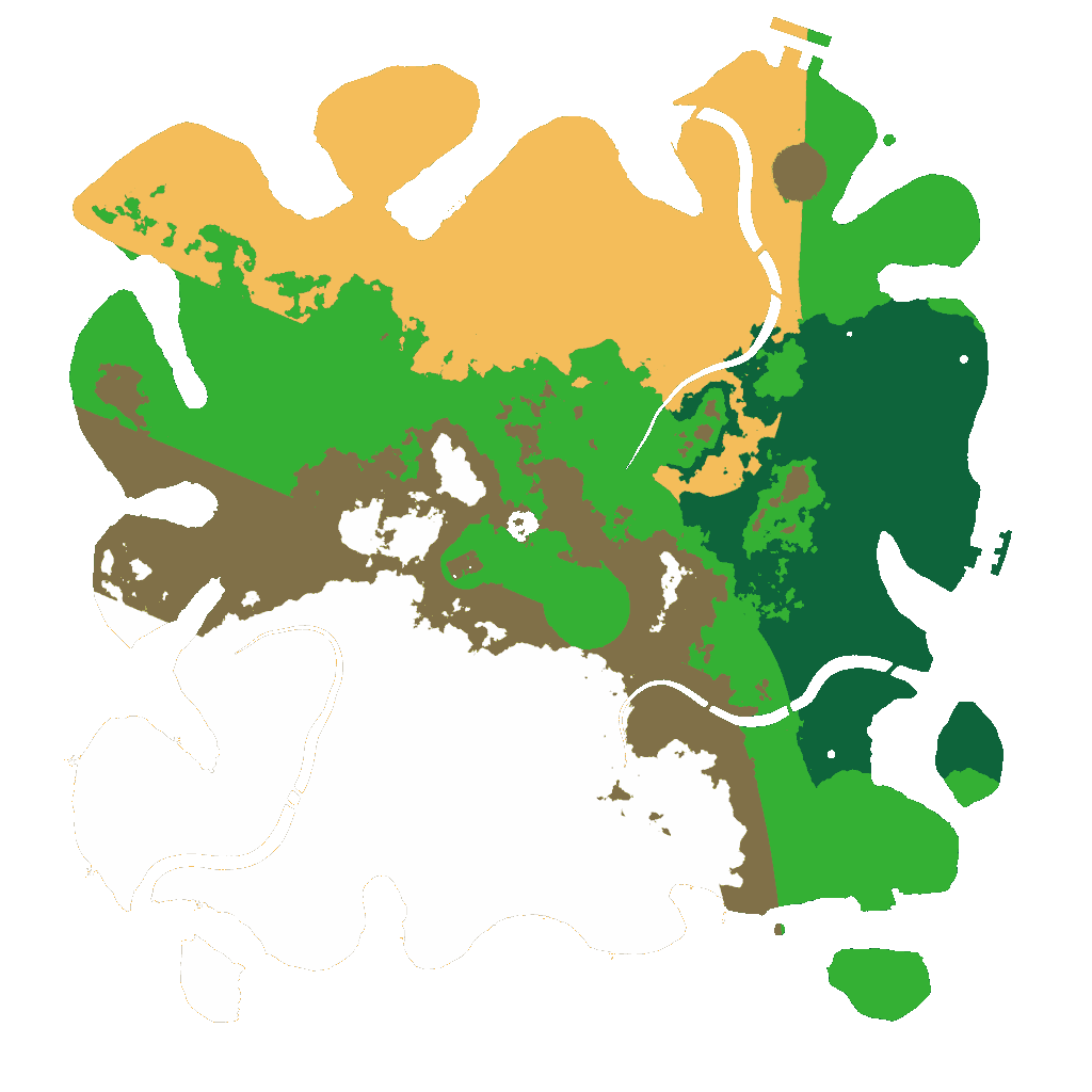 Biome Rust Map: Custom Map
